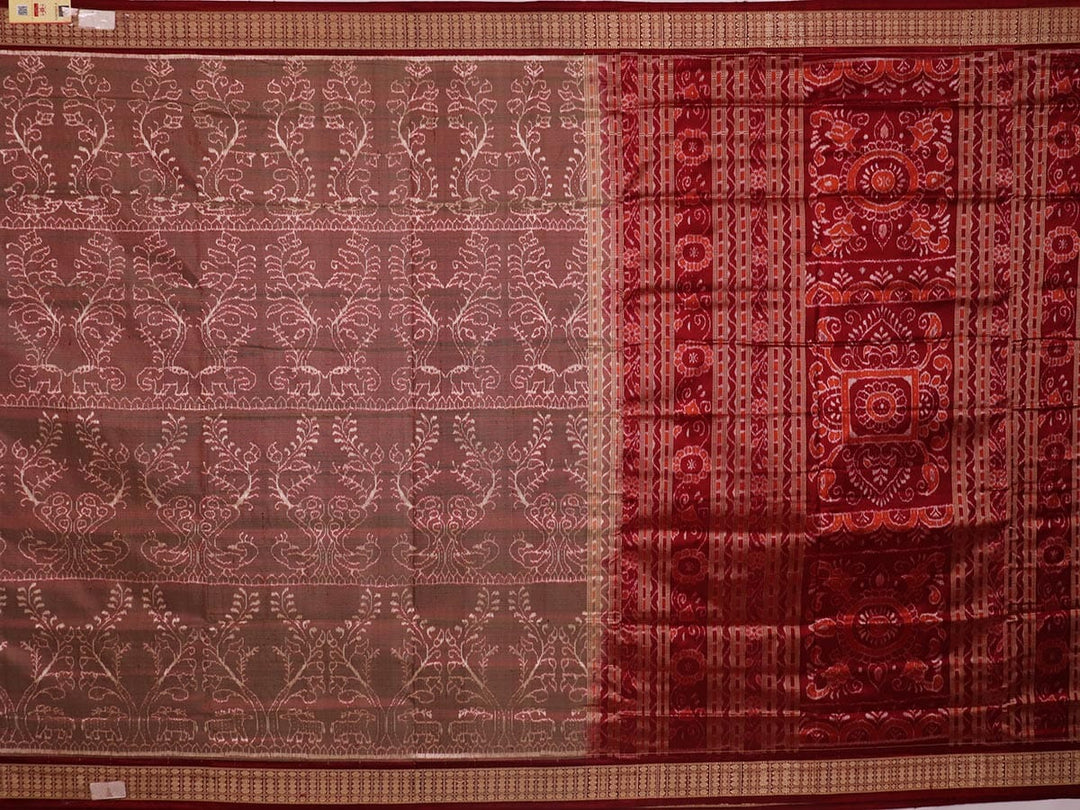 Handloom Sambalpuri Ikkat Silk Saree Handloom Saree_Sambalpuri Silk Priyadarshini Handloom
