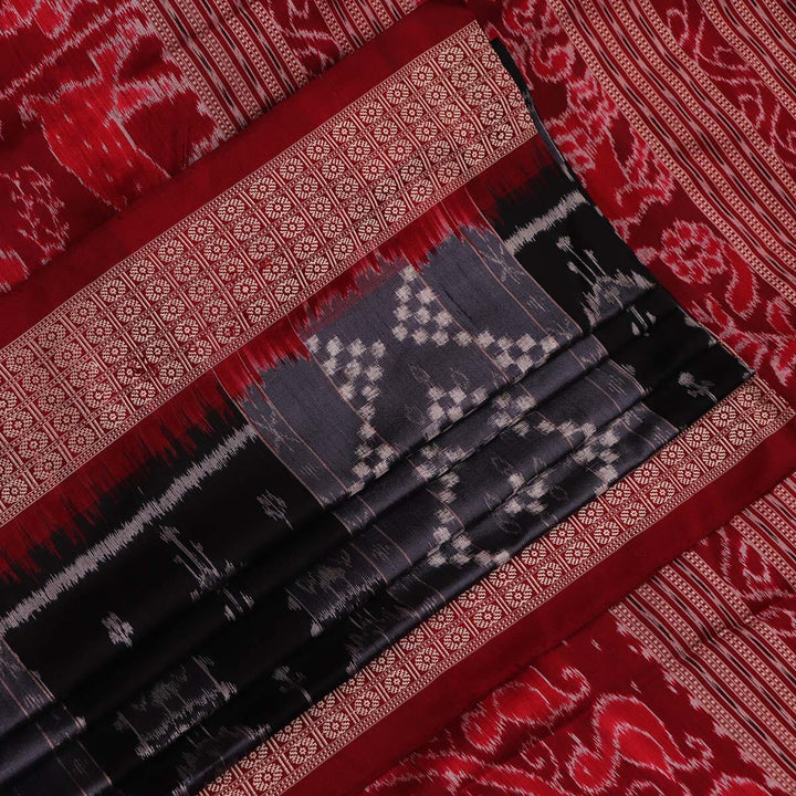 Handloom Sambalpuri Ikkat Silk Saree Handloom Saree_Sambalpuri Silk Priyadarshini Handloom