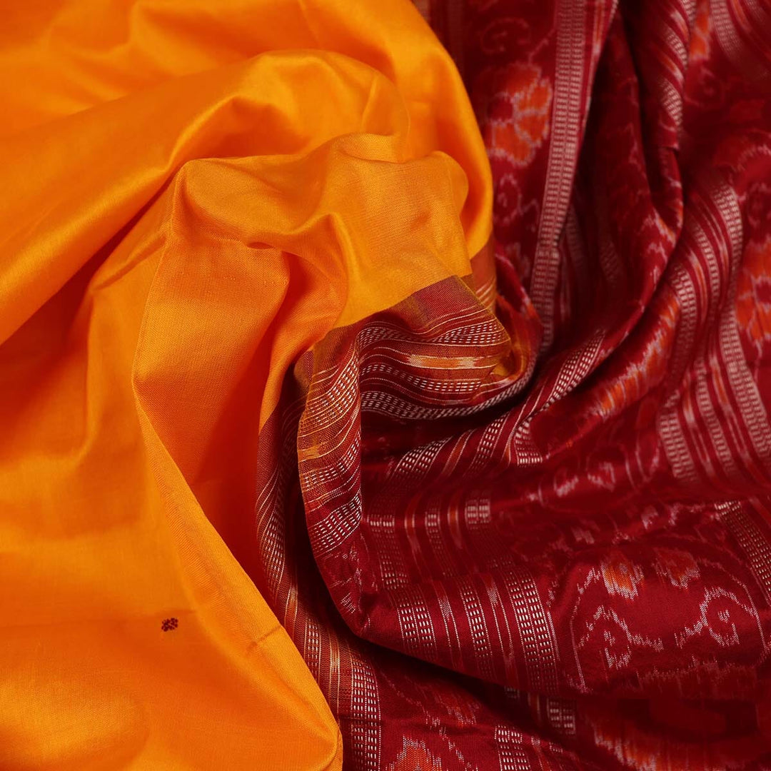 Handloom Sambalpuri Ikkat Silk Saree Handloom Saree_Sambalpuri Silk Priyadarshini Handloom