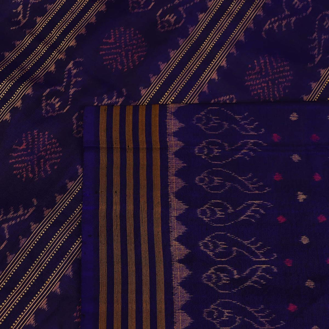 Handloom Sambalpuri Ikkat Silk Saree Handloom Saree_Sambalpuri Silk Priyadarshini Handloom