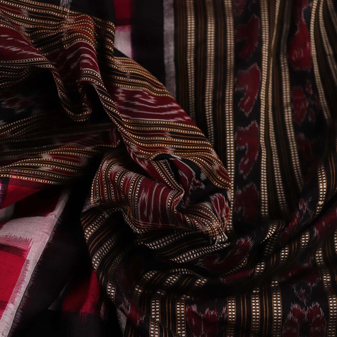 Handloom Sambalpuri Ikkat Silk Saree Handloom Saree_Sambalpuri Silk Priyadarshini Handloom