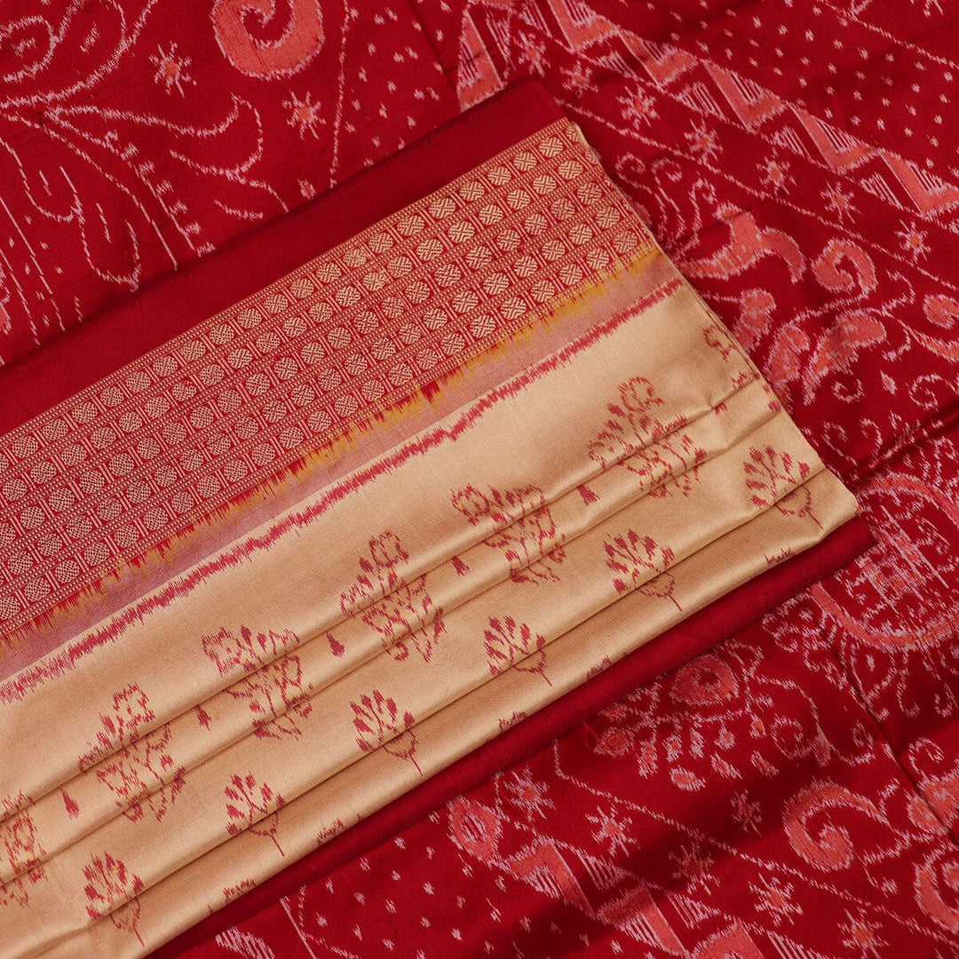 Handloom Sambalpuri Ikkat Silk Saree Handloom Saree_Sambalpuri Silk Priyadarshini Handloom