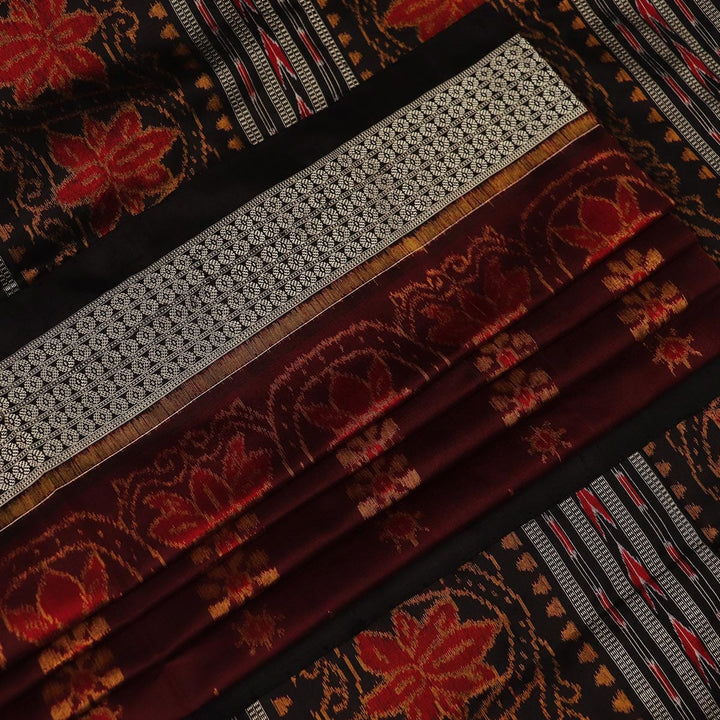 Handloom Sambalpuri Ikkat Silk Saree Handloom Saree_Sambalpuri Silk Priyadarshini Handloom