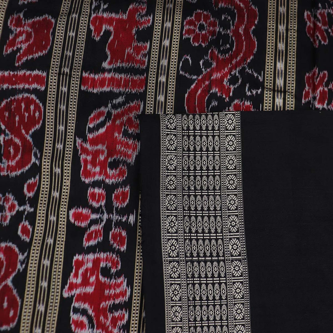 Handloom Sambalpuri Ikkat Silk Saree Handloom Saree_Sambalpuri Silk Priyadarshini Handloom