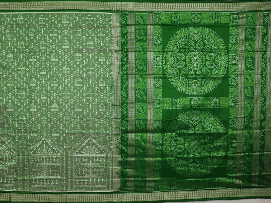 Handloom Sambalpuri Ikkat Silk Saree Handloom Saree_Sambalpuri Silk Priyadarshini Handloom