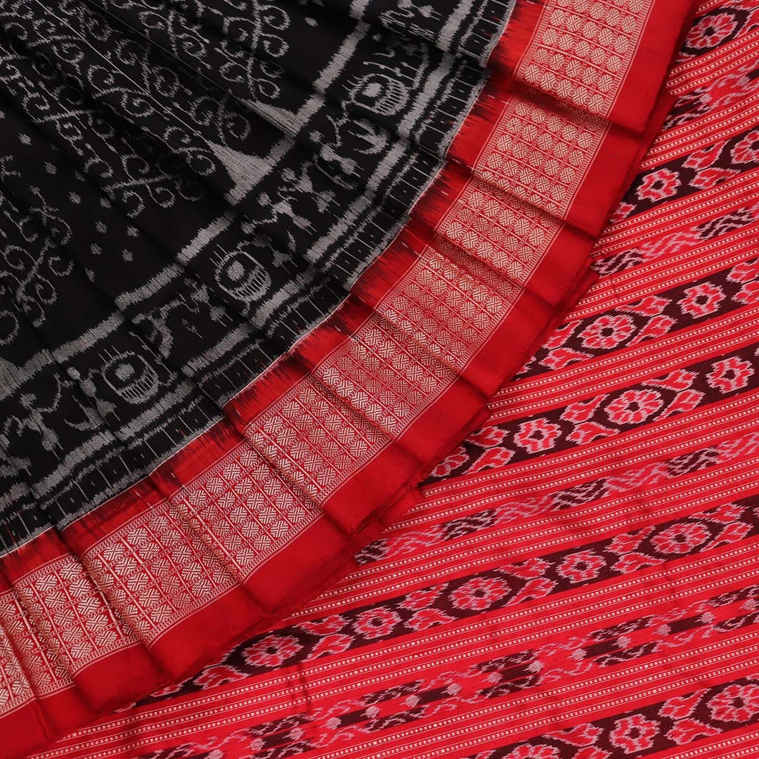 Handloom Sambalpuri Ikkat Silk Saree Handloom Saree_Sambalpuri Silk Priyadarshini Handloom