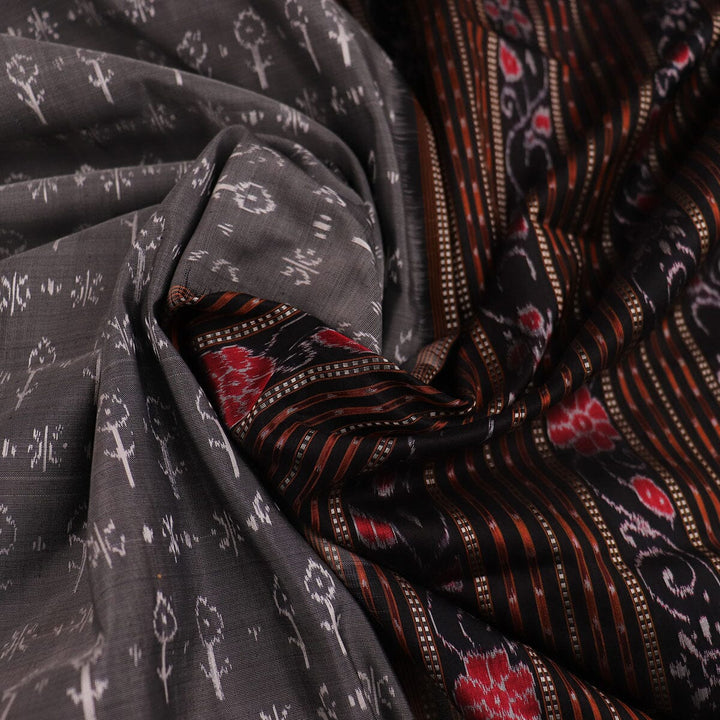 Handloom Sambalpuri Ikkat Silk Saree Handloom Saree_Sambalpuri Silk Priyadarshini Handloom