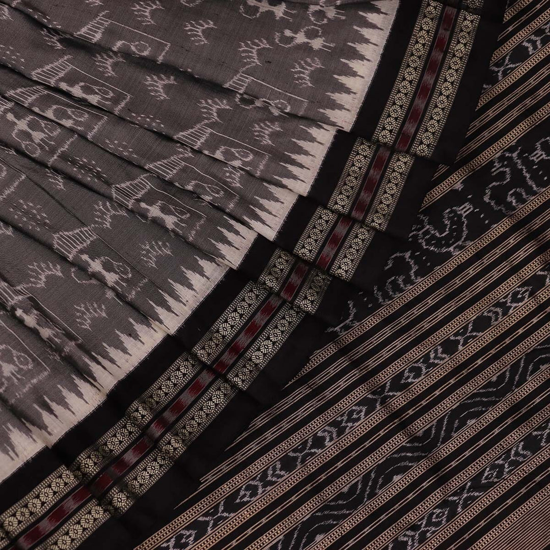 Handloom Sambalpuri Ikkat Silk Saree Handloom Saree_Sambalpuri Silk Priyadarshini Handloom