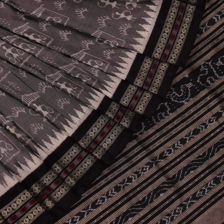 Handloom Sambalpuri Ikkat Silk Saree Handloom Saree_Sambalpuri Silk Priyadarshini Handloom