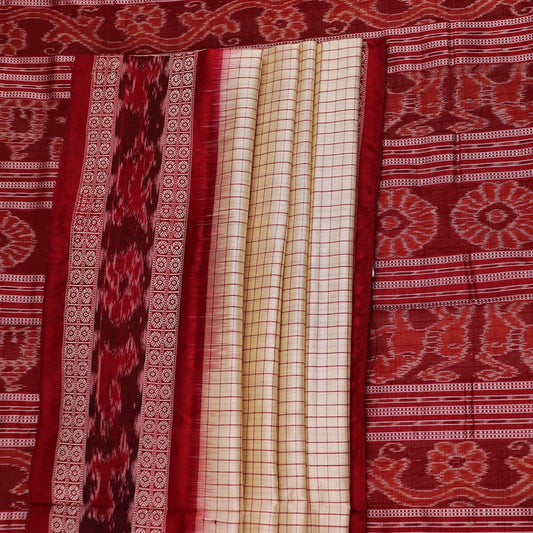 Handloom Sambalpuri Ikkat Silk Saree Handloom Saree_Sambalpuri Silk Priyadarshini Handloom