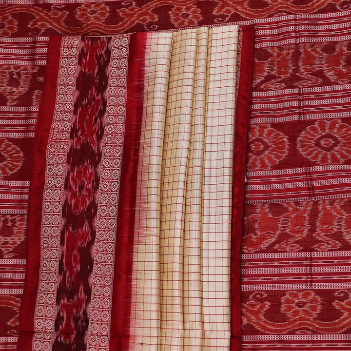 Handloom Sambalpuri Ikkat Silk Saree Handloom Saree_Sambalpuri Silk Priyadarshini Handloom