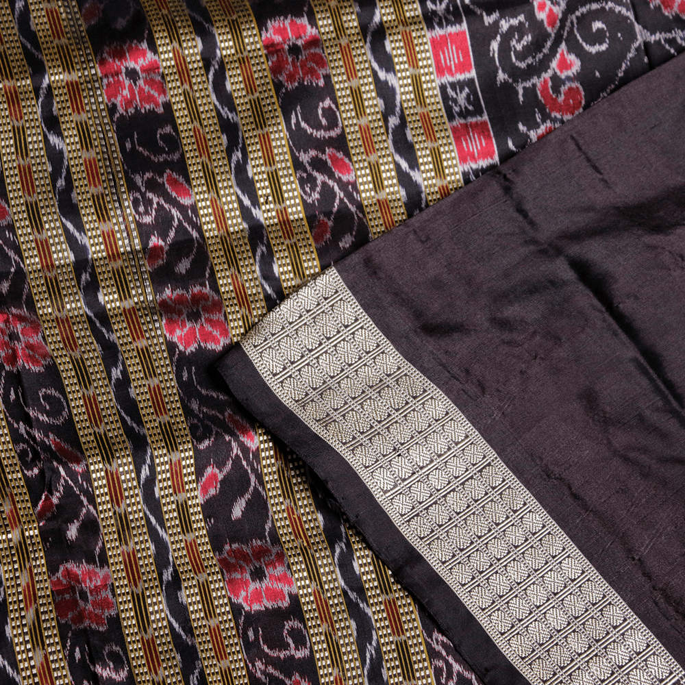 Handloom Sambalpuri Ikkat Silk Saree Handloom Saree_Sambalpuri Silk Priyadarshini Handloom
