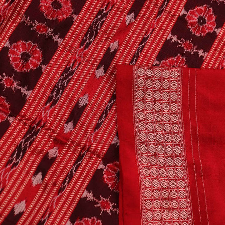 Handloom Sambalpuri Ikkat Silk Saree Handloom Saree_Sambalpuri Silk Priyadarshini Handloom