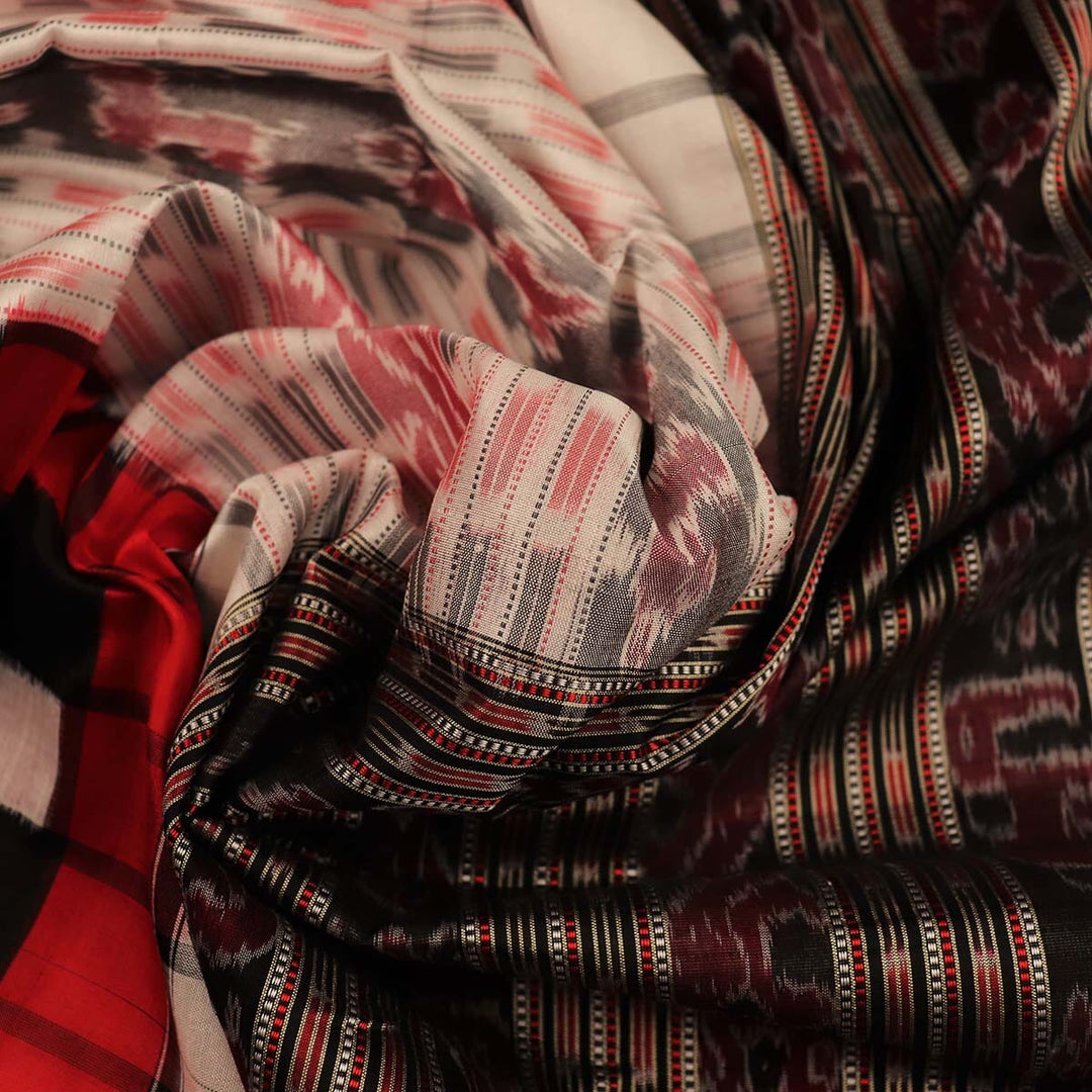 Handloom Sambalpuri Ikkat Silk Saree Handloom Saree_Sambalpuri Silk Priyadarshini Handloom