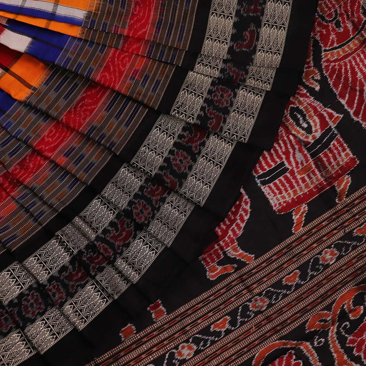 Handloom Sambalpuri Ikkat Silk Saree Handloom Saree_Sambalpuri Silk Priyadarshini Handloom