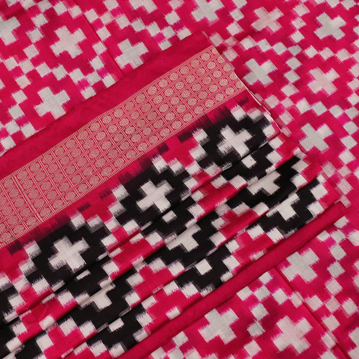 Handloom Sambalpuri Ikkat Silk Saree Handloom Saree_Sambalpuri Silk Priyadarshini Handloom
