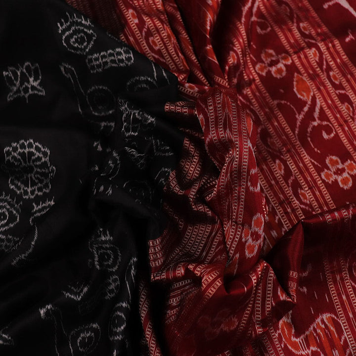 Handloom Sambalpuri Ikkat Silk Saree Handloom Saree_Sambalpuri Silk Priyadarshini Handloom