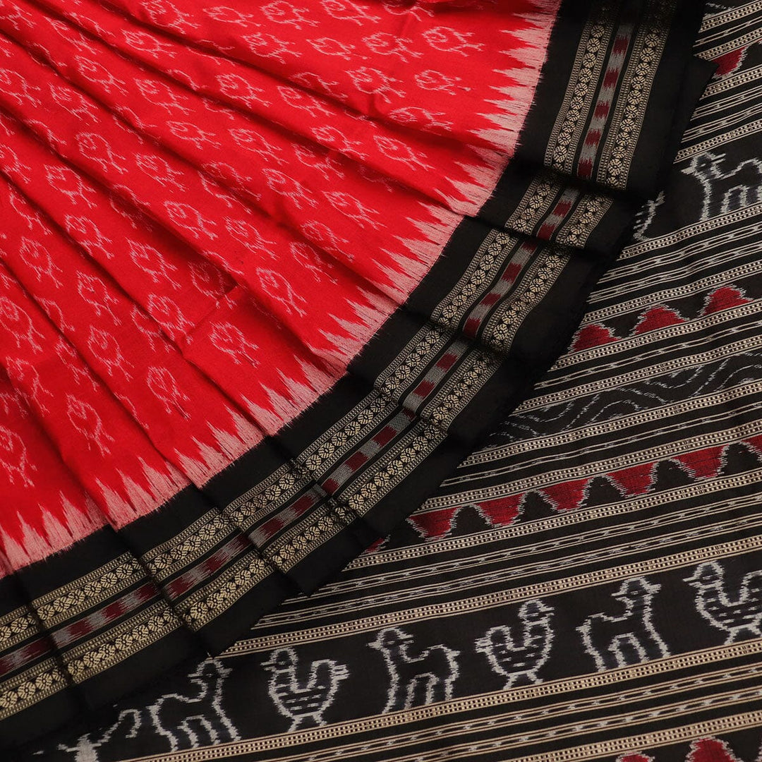 Handloom Sambalpuri Ikkat Silk Saree Handloom Saree_Sambalpuri Silk Priyadarshini Handloom
