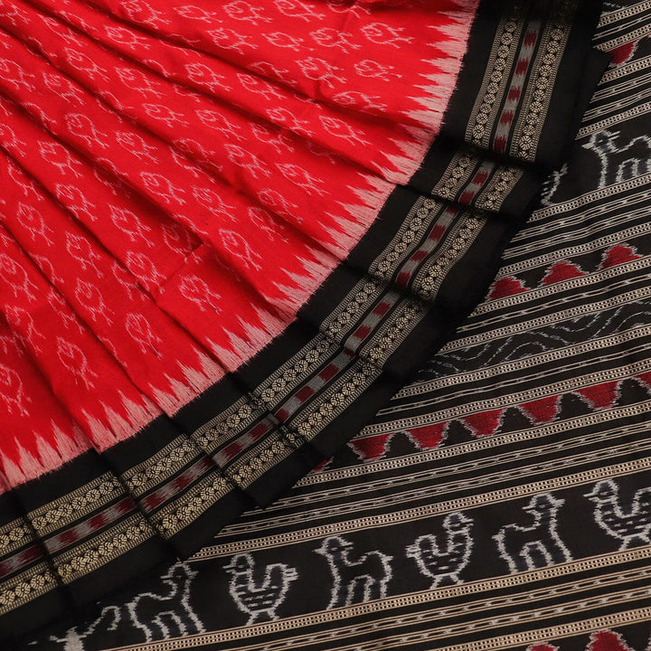 Handloom Sambalpuri Ikkat Silk Saree Handloom Saree_Sambalpuri Silk Priyadarshini Handloom