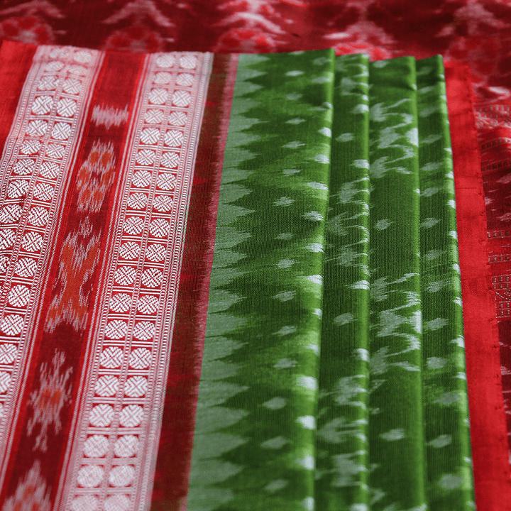 Handloom Sambalpuri Ikkat Silk Saree Handloom Saree_Sambalpuri Silk Priyadarshini Handloom