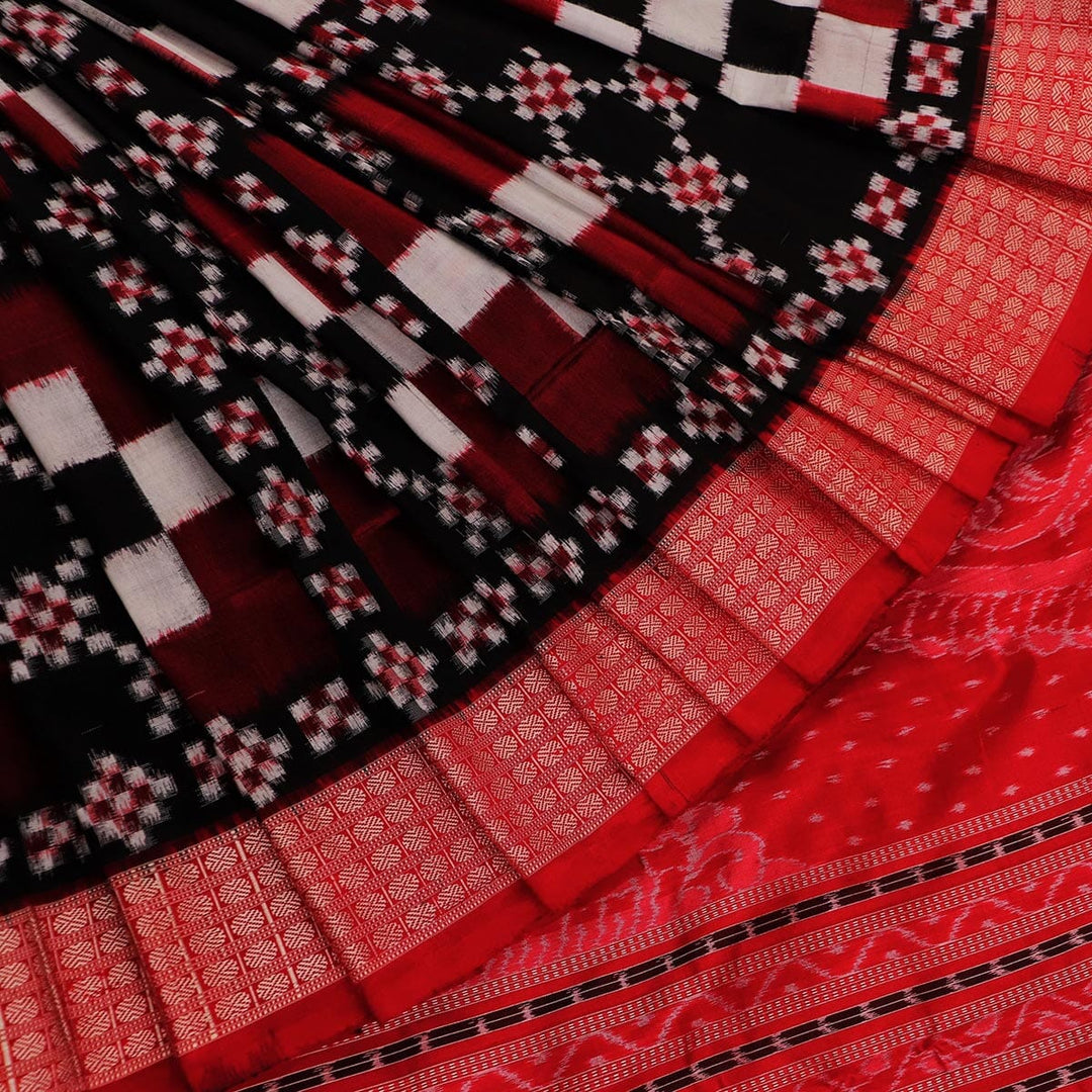 Handloom Sambalpuri Ikkat Silk Saree Handloom Saree_Sambalpuri Silk Priyadarshini Handloom