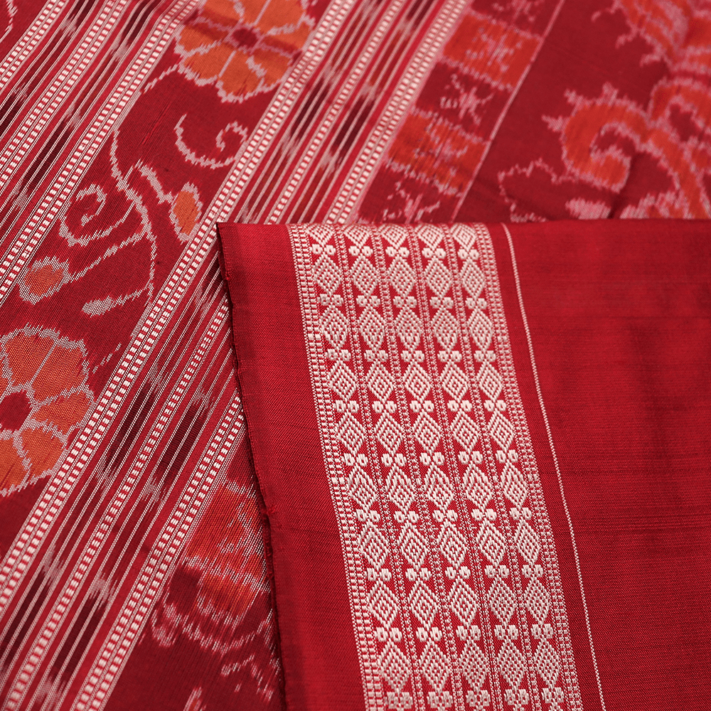 Handloom Sambalpuri Ikkat Silk Saree Handloom Saree_Sambalpuri Silk Priyadarshini Handloom