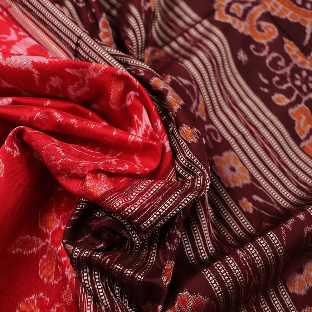 Handloom Sambalpuri Ikkat Silk Saree Handloom Saree_Sambalpuri Silk Priyadarshini Handloom