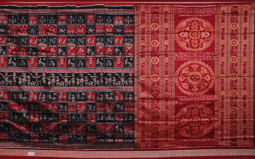 Handloom Sambalpuri Ikkat Silk Saree Handloom Saree_Sambalpuri Silk Priyadarshini Handloom