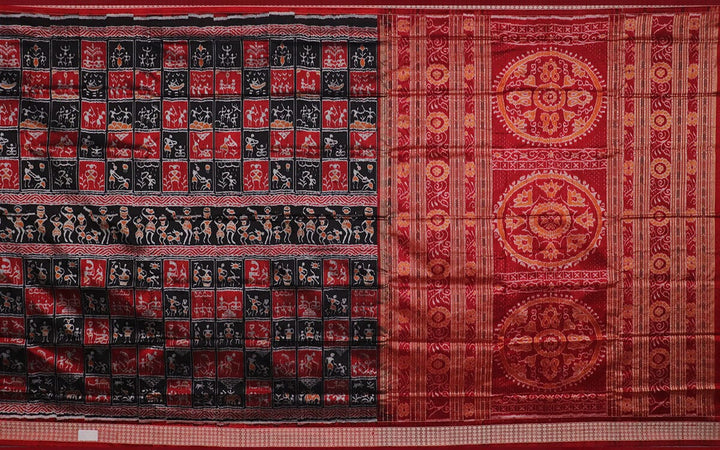 Handloom Sambalpuri Ikkat Silk Saree Handloom Saree_Sambalpuri Silk Priyadarshini Handloom