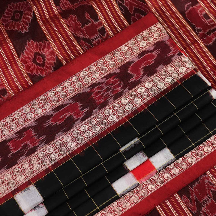 Handloom Sambalpuri Ikkat Silk Saree Handloom Saree_Sambalpuri Silk Priyadarshini Handloom