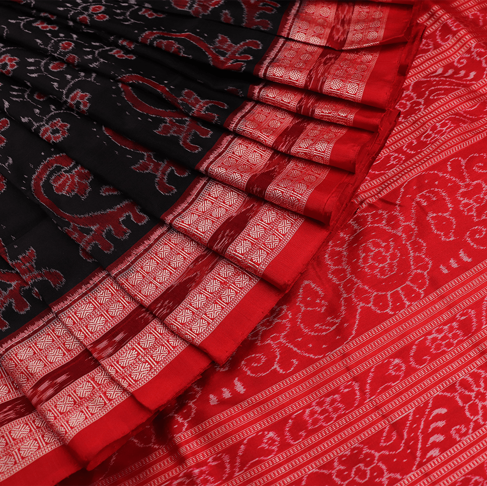 Handloom Sambalpuri Ikkat Silk Saree Handloom Saree_Sambalpuri Silk Priyadarshini Handloom