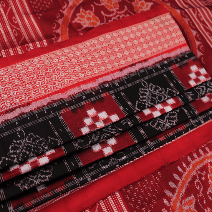 Handloom Sambalpuri Ikkat Silk Saree Handloom Saree_Sambalpuri Silk Priyadarshini Handloom