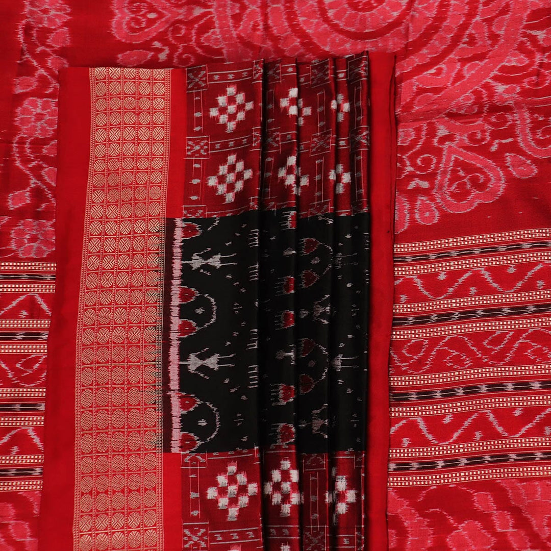 Handloom Sambalpuri Ikkat Silk Saree Handloom Saree_Sambalpuri Silk Priyadarshini Handloom