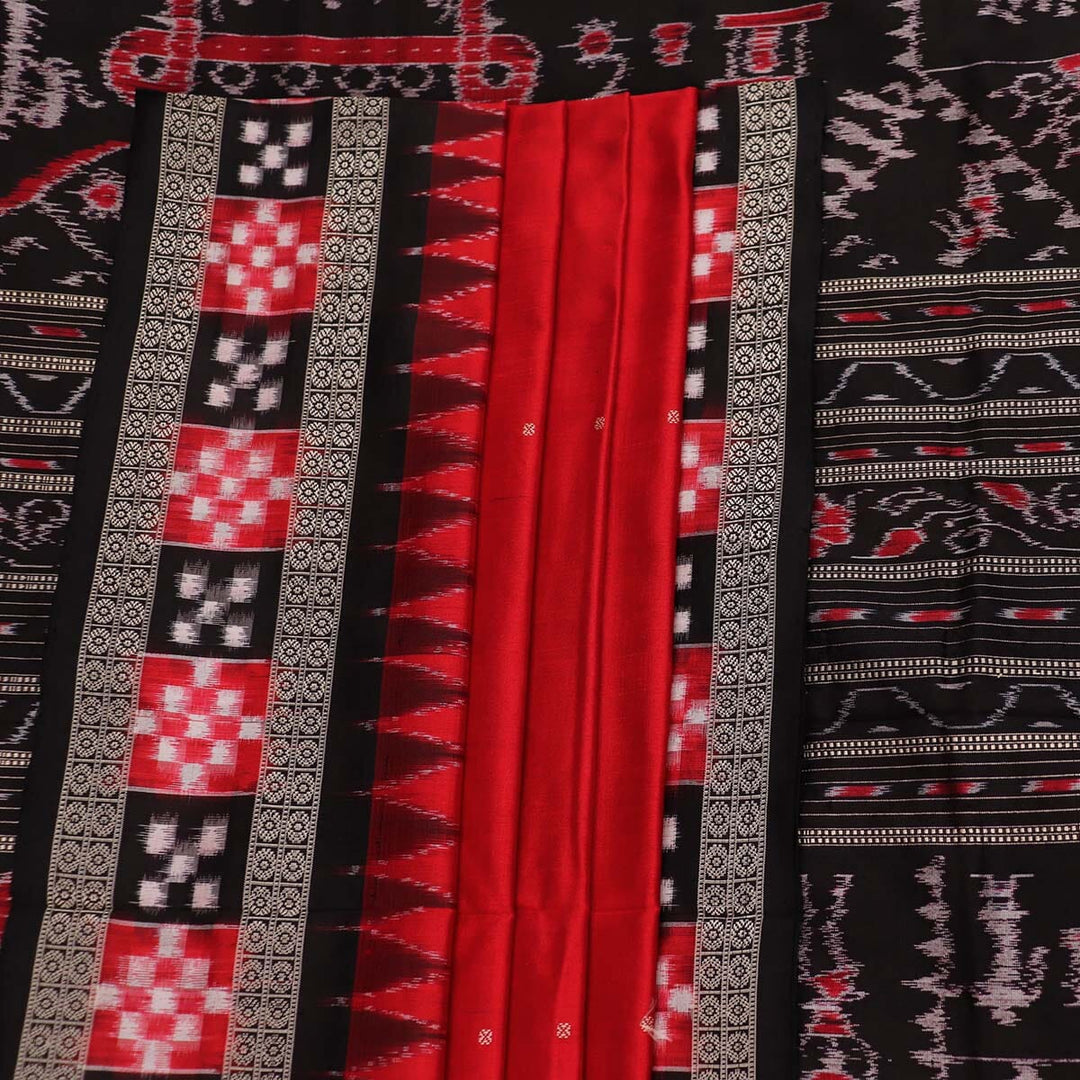 Handloom Sambalpuri Ikkat Silk Saree Handloom Saree_Sambalpuri Silk Priyadarshini Handloom
