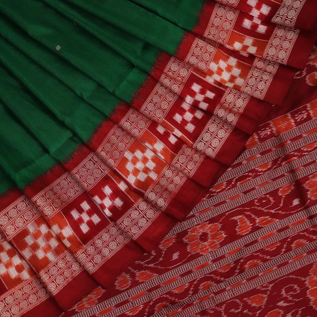 Handloom Sambalpuri Ikkat Silk Saree Handloom Saree_Sambalpuri Silk Priyadarshini Handloom 