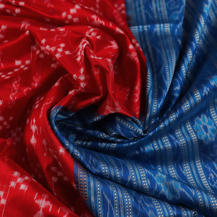 Handloom Sambalpuri Ikkat Silk Saree Handloom Saree_Sambalpuri Silk Priyadarshini Handloom