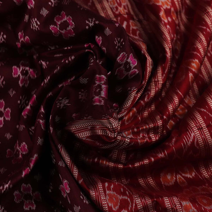 Handloom Sambalpuri Ikkat Silk Saree Handloom Saree_Sambalpuri Silk Priyadarshini Handloom