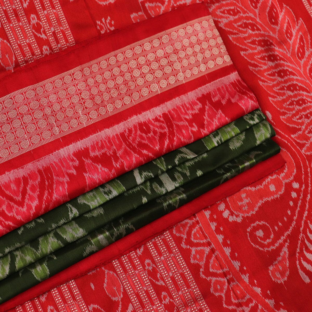 Handloom Sambalpuri Ikkat Silk Saree Handloom Saree_Sambalpuri Silk Priyadarshini Handloom