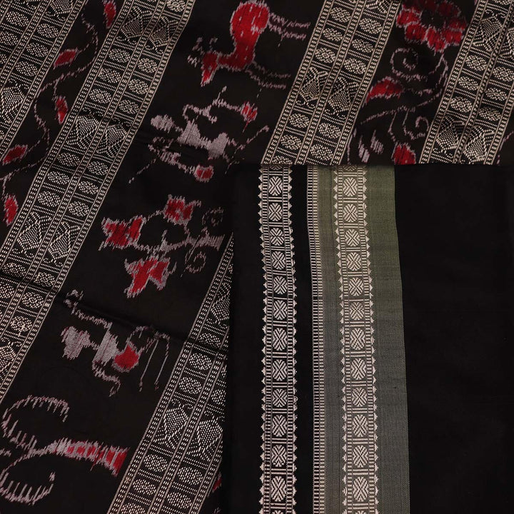Handloom Sambalpuri Ikkat Silk Saree Handloom Saree_Sambalpuri Silk Priyadarshini Handloom