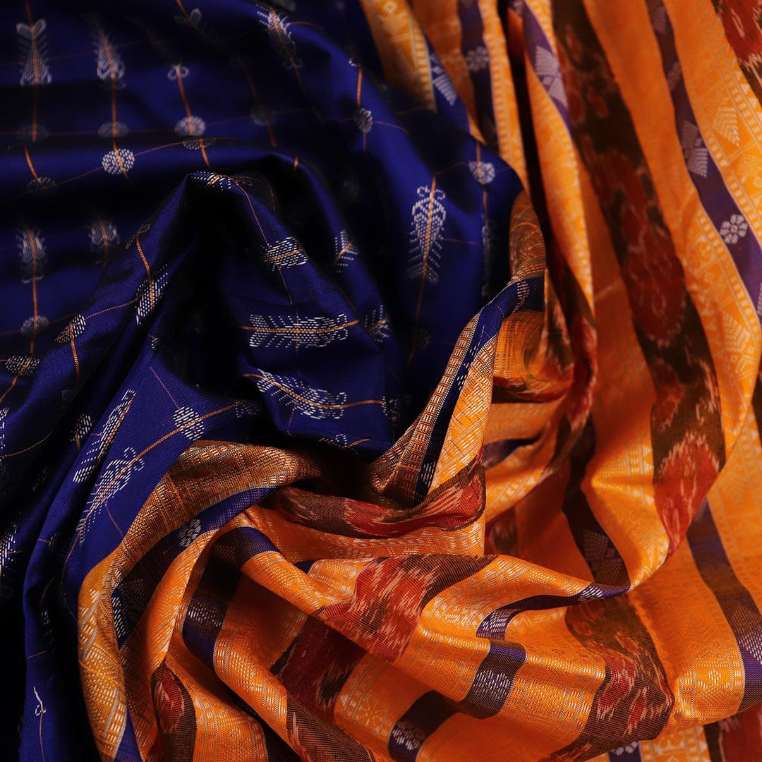 Handloom Sambalpuri Ikkat Silk Saree Handloom Saree_Sambalpuri Silk Priyadarshini Handloom