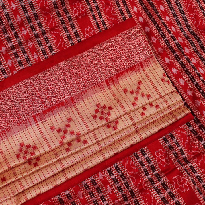 Handloom Sambalpuri Ikkat Silk Saree Handloom Saree_Sambalpuri Silk Priyadarshini Handloom