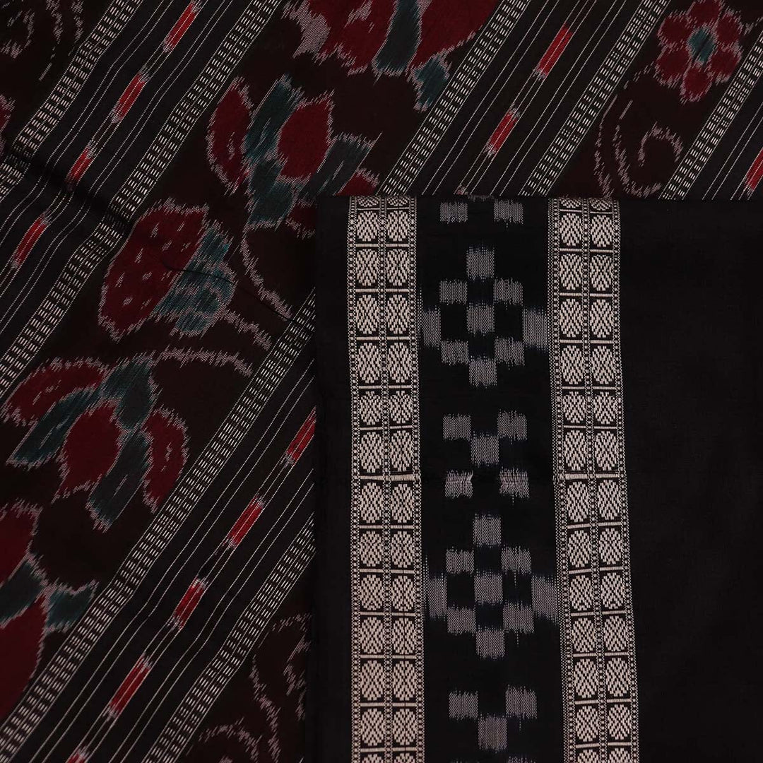 Handloom Sambalpuri Ikkat Silk Saree Handloom Saree_Sambalpuri Silk Priyadarshini Handloom