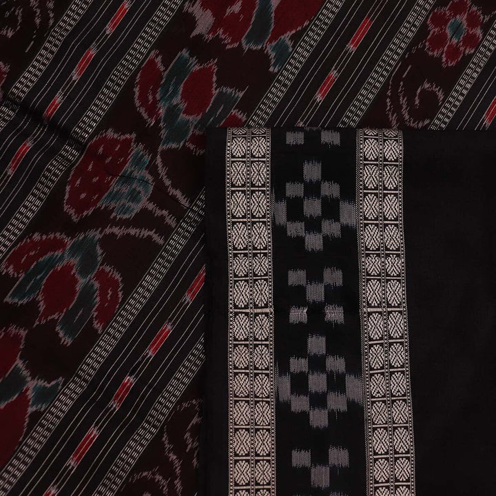Handloom Sambalpuri Ikkat Silk Saree Handloom Saree_Sambalpuri Silk Priyadarshini Handloom