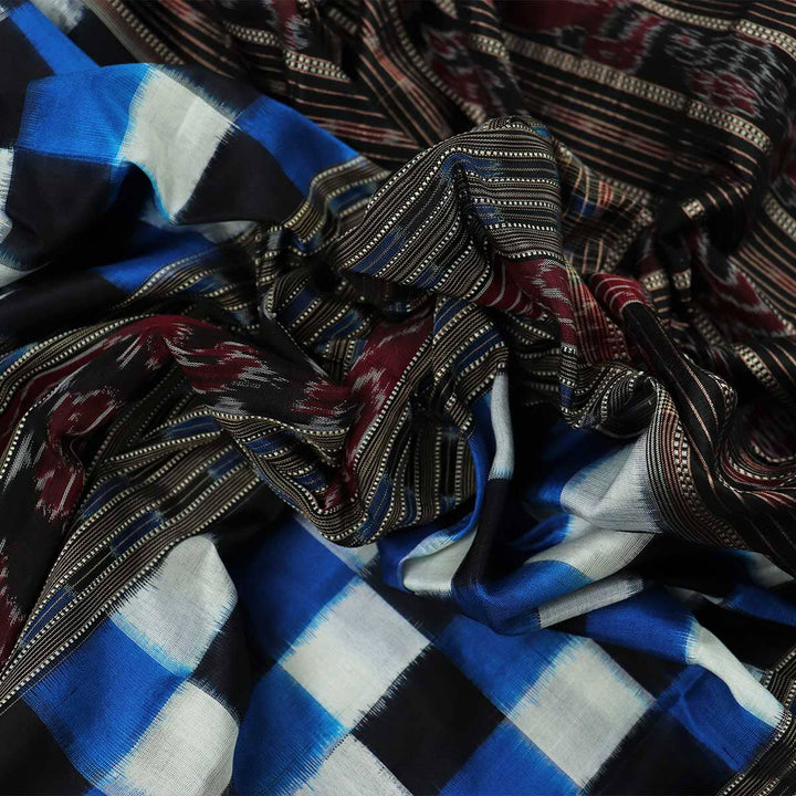 Handloom Sambalpuri Ikkat Silk Saree Handloom Saree_Sambalpuri Silk Priyadarshini Handloom