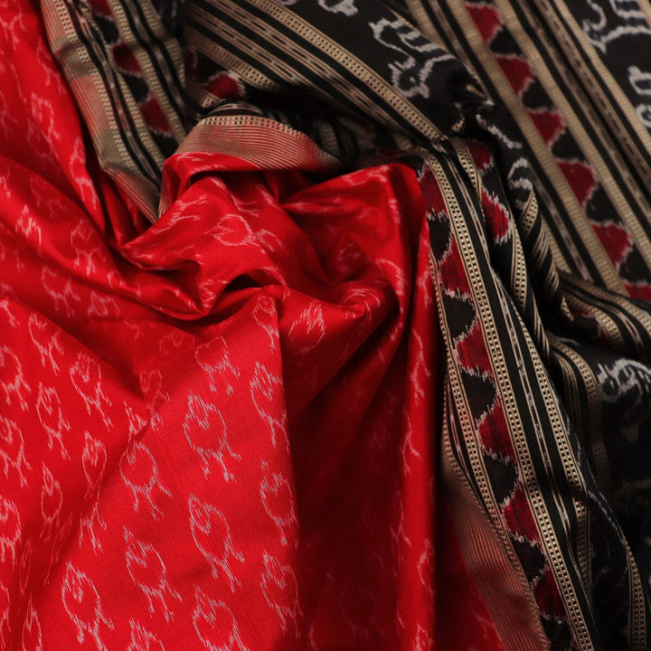 Handloom Sambalpuri Ikkat Silk Saree Handloom Saree_Sambalpuri Silk Priyadarshini Handloom