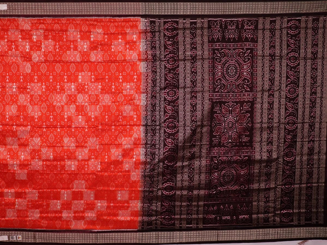 Handloom Sambalpuri Ikkat Silk Saree Handloom Saree_Sambalpuri Silk Priyadarshini Handloom