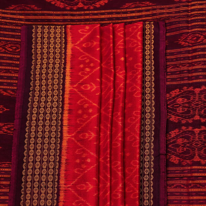 Handloom Sambalpuri Ikkat Silk Saree Handloom Saree_Sambalpuri Silk Priyadarshini Handloom
