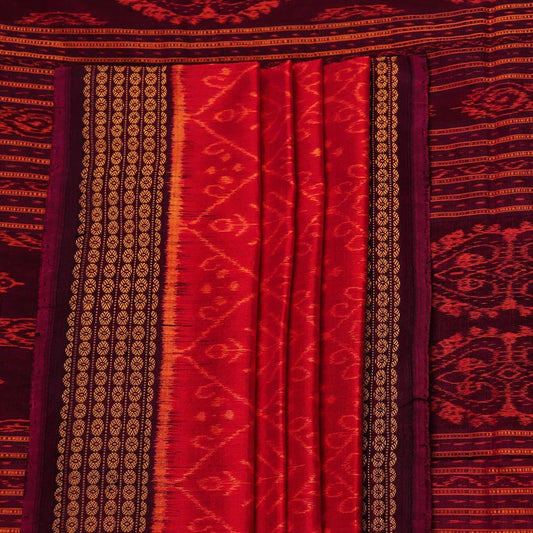 Handloom Sambalpuri Ikkat Silk Saree Handloom Saree_Sambalpuri Silk Priyadarshini Handloom