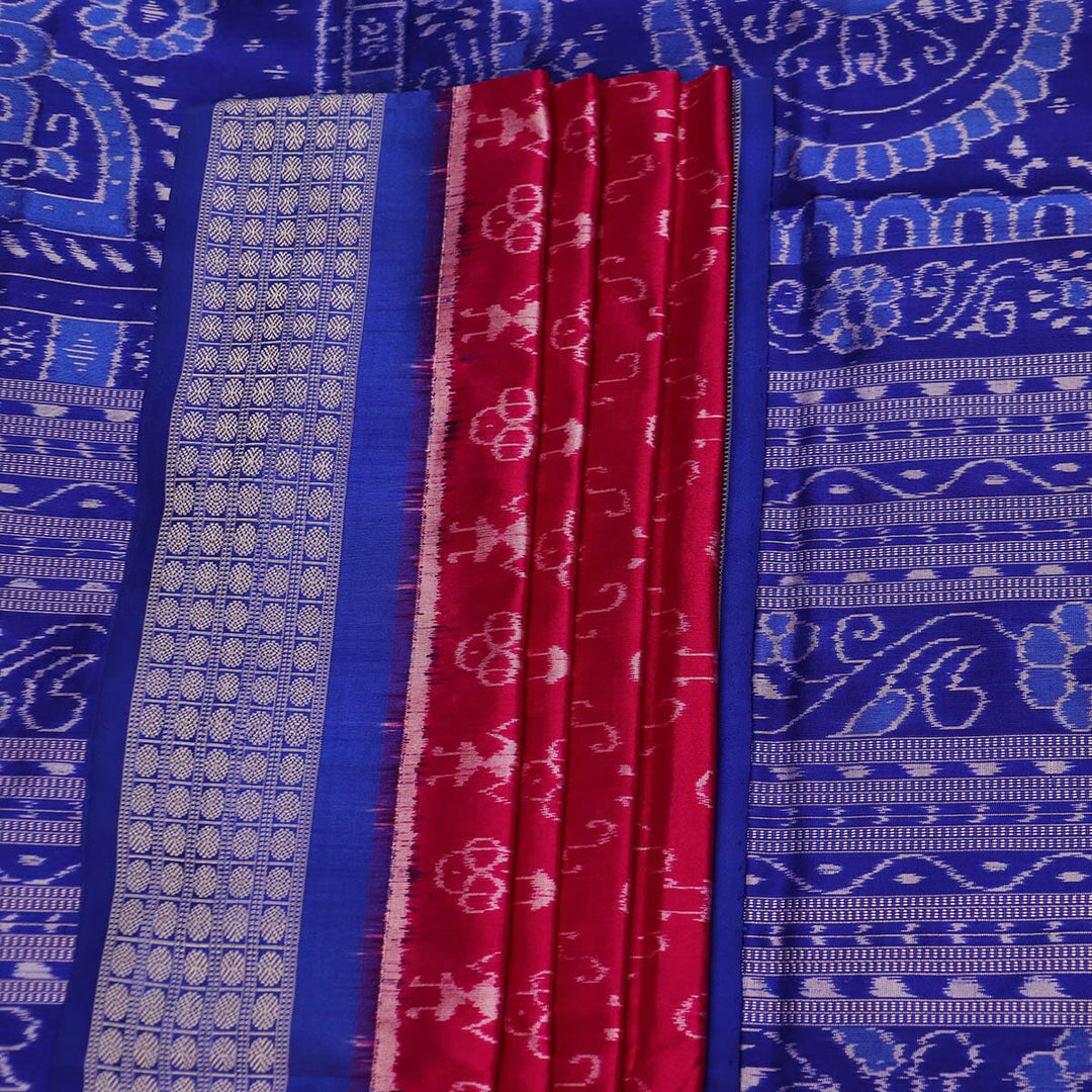 Handloom Sambalpuri Ikkat Silk Saree Handloom Saree_Sambalpuri Silk Priyadarshini Handloom