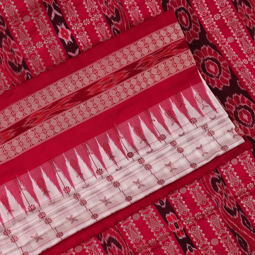 Handloom Sambalpuri Ikkat Silk Saree Handloom Saree_Sambalpuri Silk Priyadarshini Handloom